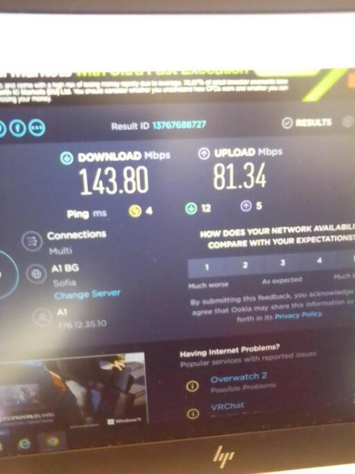 Sofia Zen - On Metro, Ultra Fast Wi-Fi Apartment Luaran gambar